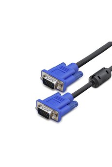 Evimdeyokyok Vga Kablo Od 7.3 Mm 15 M Siyah Mavi Hdx7785