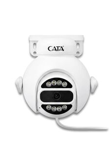 Cata CT-4051 Akıllı Dış Mekan 360° WiFi Güvenlik Kamerası 3MP Full HD Gece Görüşlü Ses ve Hareket Al