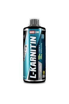 Hardline L-karnitin Sıvı 1000 Ml - Limon Aromalı Yağ Yakımı Ve Enerji Üretimi Konusunda Yardımcı