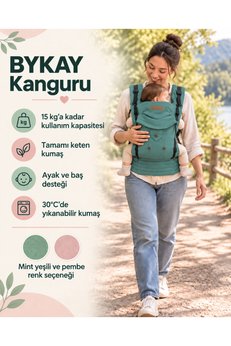 Shadow Size Shadow Byky Kanguru mint yeşili