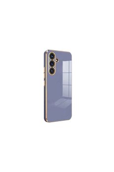 Ethab Ticaret Glb-Stl41414 Samsung Galaxy S24 Fe Kılıf Razer Lensli Silikon - Lacivert