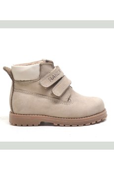 Ortopedikal Rakerplus Neson 9055-Vz Vizon % 100 Hakiki Deri Cırtlı Unisex Bebek Çocuk Bot