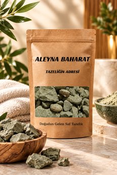 Aleyna Bitkisel Yeşil Kil 250 Gr Yüz Maskesi İçin