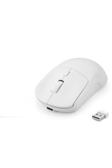 Evimdeyokyok Dual Mode Şarjlı Kablosuz Mouse 2.4 Ghz Bluetooth 5.0 4000 Dpı Beyaz Hdx3415W