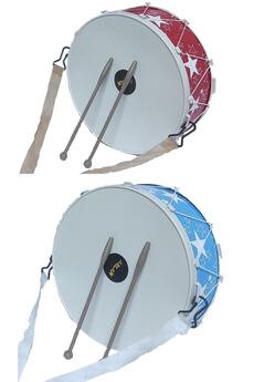 Brother Toys 1 Adet Oyuncak Çocuk Davul Gösteri Davulu 18 Cm.