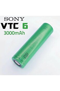 Sony -murata Us 18650 Vtc6 - 3.7v 3000 Mah Li-ion Şarjlı Pil - 20a Başsız 1 Adet
