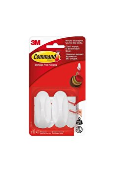 3M Command 17082 Küçük Boy Klasik Askı - Çivisiz Yapışkanlı Askı