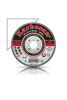 KARBOSAN Metal Kesici Disk 115x1x22 Mm Inox 5 Adet