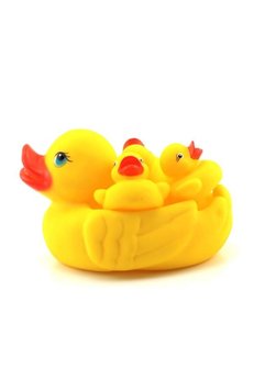 Brother Toys Banyo Ördeği Oyuncak Anne Ördek Ve Yavruları 4'lü Set 10 Cm.