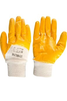 Starline Starlıne E-203 Nitril Eldiven Sarı Xl-10 Beden ( 1 Paket:12 Çift )