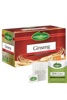 Mindivan Ginseng Çayı 20'li Premium Süzen Poşet