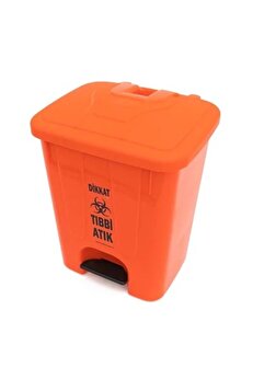 Şenyayla Plasti̇k Tıbbi̇ Atık Kovası Pedallı Iç Kovasız  65 Lt