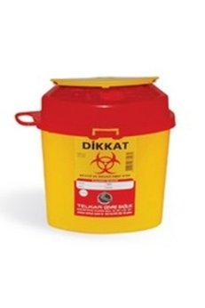Telkar Tıbbi Attık Kutusu 1,3 Lt Köşeli