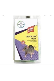 Bayer Rodilon Paste Fare Zehiri - Fare Ve Sıçanlara Karşı Etkili 100 Gr