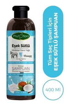 Musenso Phytoflora Kepek Karşıtı Tuzsuz Eşek Sütü Ve Hindistan Cevizi Yağlı Bitkisel Şampuan 400 Ml