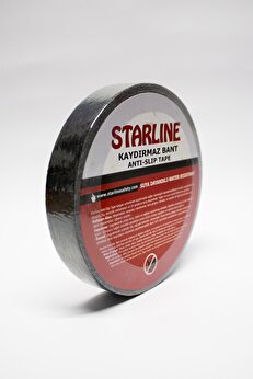 Starline Kaydırmaz Bant Siyah 25mmx15mt
