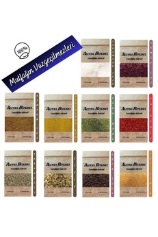 Aleyna Bitkisel Baharat Seti 10Lu Mutfağın Vazgeçilmezleri 50 Gr Paketler Halinde