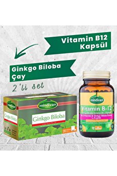 Mindivan Vitamin B12 Kapsül Ve Ginkgo Biloba Çay