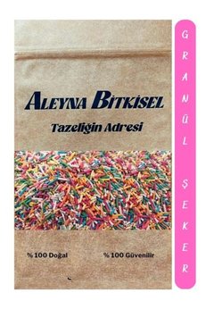Aleyna Bitkisel Pasta Süsü Renkli 100 Gr Granül Pasta Süsü