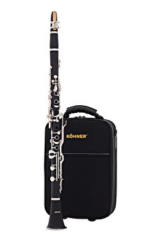 Köhner Cln-102 4 Yüzük, Amati̇ Si̇stem G Klarnet (Eboni̇t Gövde)
