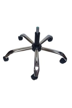 Yıldızsit Çalışma Sandalyesi Krom Yıldız Ayak 100 Lük Siyah Piston