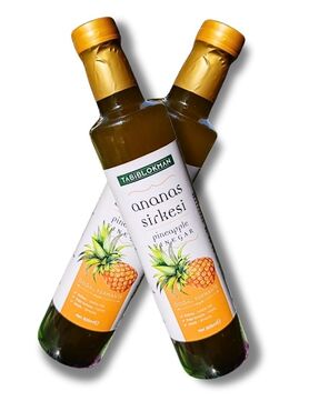 Tabib Lokman Ananas Sirkesi 500 Ml Doğal Fermantasyon - 2 Adet