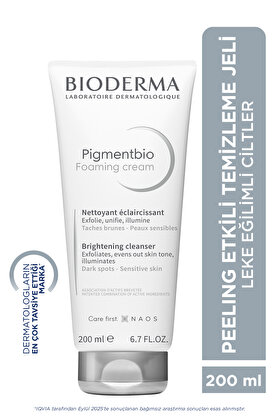 Bioderma Pigmentbio Foaming Cream Leke Karşıtı ve Peeling Etkili Aydınlatıcı Yıkama Jeli 200 ML