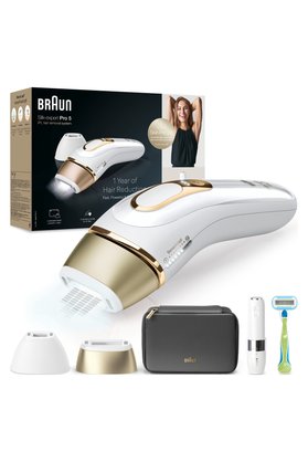 Braun IPL Silk·expert Pro 5 Evde Lazerle Tüy Alma Mini Yüz Tüy Alma Cihazı 2 Başlık PL5146