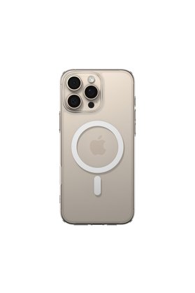 Spigen iPhone 16 Pro Max Uyumlu MagSafe Kılıfı Liquid Crystal Mag Fit Crystal Clear - ACS08387