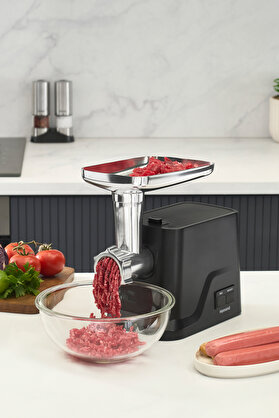 HOMEND Meatbox 3102H Kıyma ve Salça Makinesi - İçli Köfte Sosis Sucuk Aparatlı