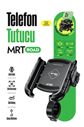 Nukrotech Mrt Road Titreşim Modüllü Motosiklet Telefon Tutucu