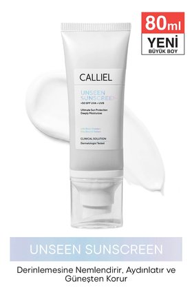 CALLİEL Görünmeyen Şeffaf & Doğal Bitişli Nemlendirici Etkili 50 SPF Makyaj Bazı 80 Ml