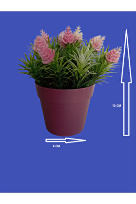 Yapayçi̇çekhome Yapay Çi̇çek Kozalaklı Boyutları 6 Cm X 13 Cm