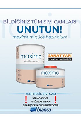 Bianca Maximo Sıvı Cam Vernikten 4 Kat Daha Koruyucu Parlak