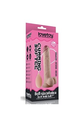 Meyrabest Cummi̇ng Softe 23 Cm Fışkırtmalı Reali̇sti̇k Peni̇s