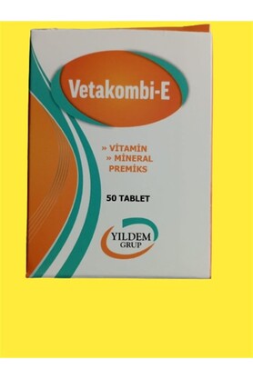 Vetakombi̇ - E (Vi̇tami̇n + Mi̇neral ) Premi̇ks 50 Tablet