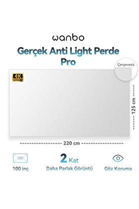 wanbo Anti Light Pro Taşınabilir ve Katlanabilir Projeksiyon Perdesi