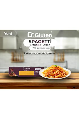 Dr.Gluten Glutensiz Makarna Spagetti Makarna 400 Gr.