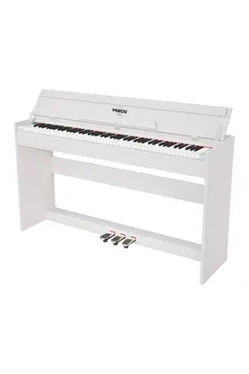 Marci̇a Mk-800 Wh Di̇ji̇tal Konsol Pi̇yano (Tuş Hassasi̇yetli̇, 88 Tuşlu, Kapaklı)