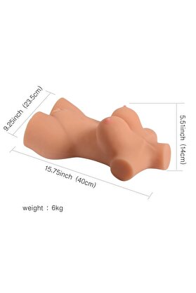 Erox Sex Shop Ci̇lt Dostu Malzemeden Reali̇sti̇k Ten Dokusunda Yapay Vaji̇na+Set