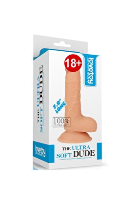 Meyrabest The Ultra Soft Dude Yumuşak Reali̇sti̇k Peni̇s 18 Cm Lv1087