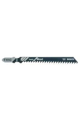 Bosch Profesyonel Seri Bosch T 111 C Basic For Wood 5'li Dekupaj Testeresi Bıçağı T 111 C