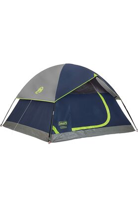Coleman 4 Kişilik ve üstü 4 Kişilik Sundome Çadır 4 Mevsim Beyaz