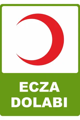 ChicArt Design Studio Ecza Dolabı Dijital UV Folyo Baskı Uyarı Etiket Yapıştırma Sticker 12.5x17.5