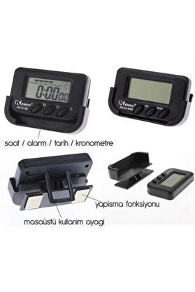 Go İthalat Araç İçi̇ Di̇ji̇tal Saat (4247)