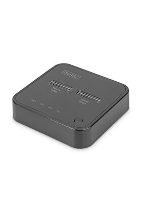 Digitus Çift Yuvalı M.2 NVME SSD'ler için Docking Station, Çevrimdışı Klonlama Özelliği, Bağlan