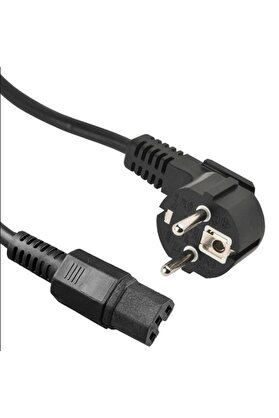 Beek Güç Kablosu, Schuko C15, 1.80 Metre, 10a 250v, H05vv F0.75*3 Schuko-c15 Power Cable 1.8m,