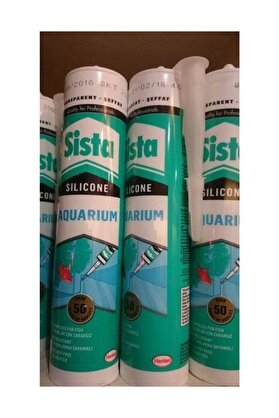 Sista Akvaryum Silikonu (şeffaf) 340 Gr 4 Ad ( Yeni Tarihli )