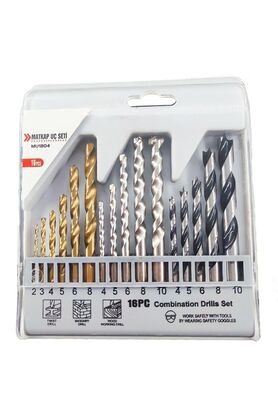 Baytec 16 PARÇA ŞARZLI - MATKAP UÇ SETİ STANTLI AHŞAP - METAL - BETON UÇ SETİ