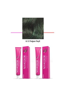 Mbb Eticaret 2 Li Set Premium 0.13 Yoğun Yeşil - Kalıcı Krem Saç Boyası 2 X 50 G Tüp